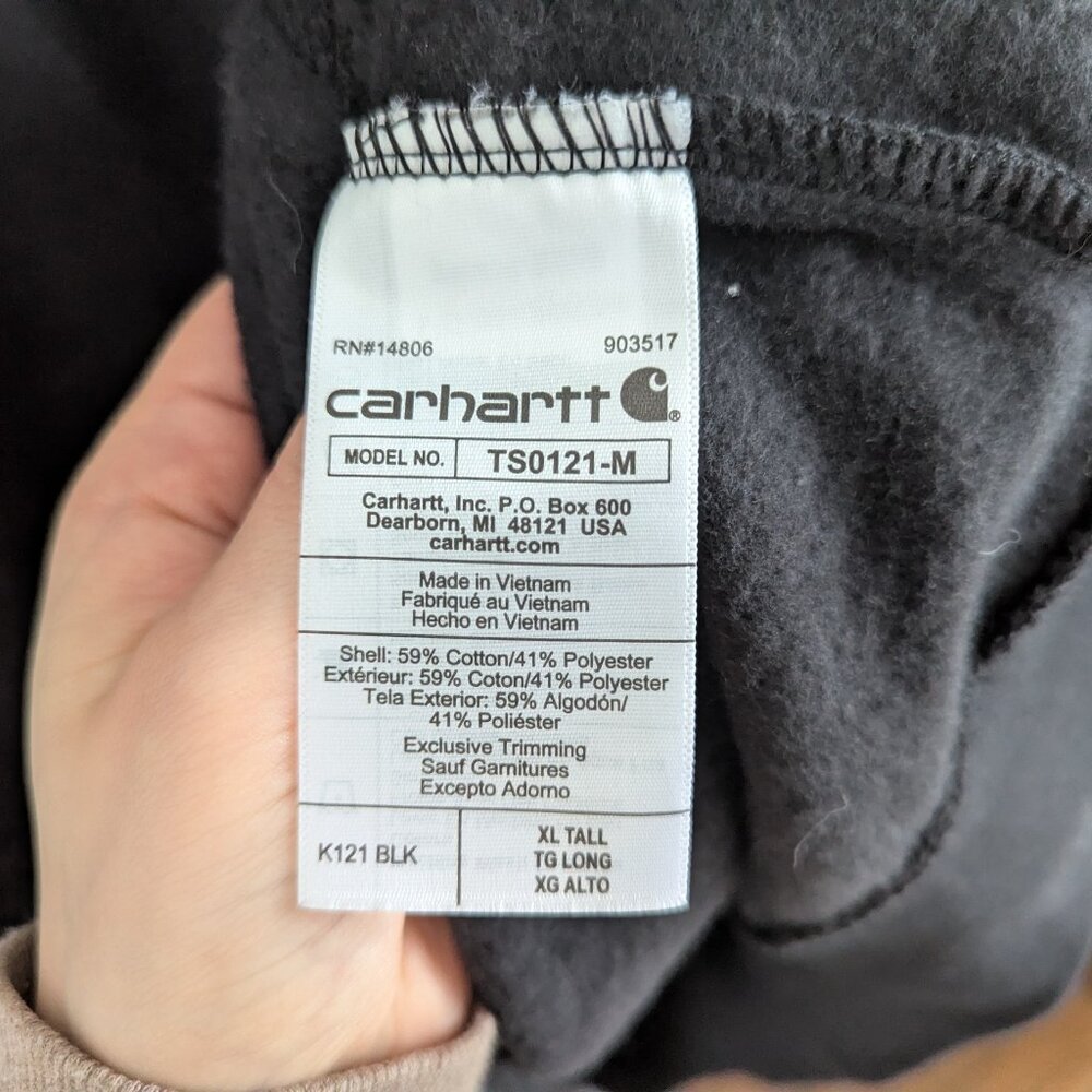 Carhartt Marquette Sweatshirt XL Tall - Picture 5 of 6